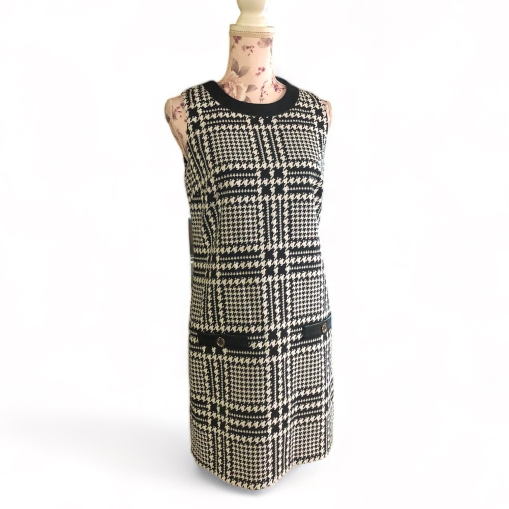 Karl Lagerfield Paris White Casual A-Line Dress - Picture 4 of 6
